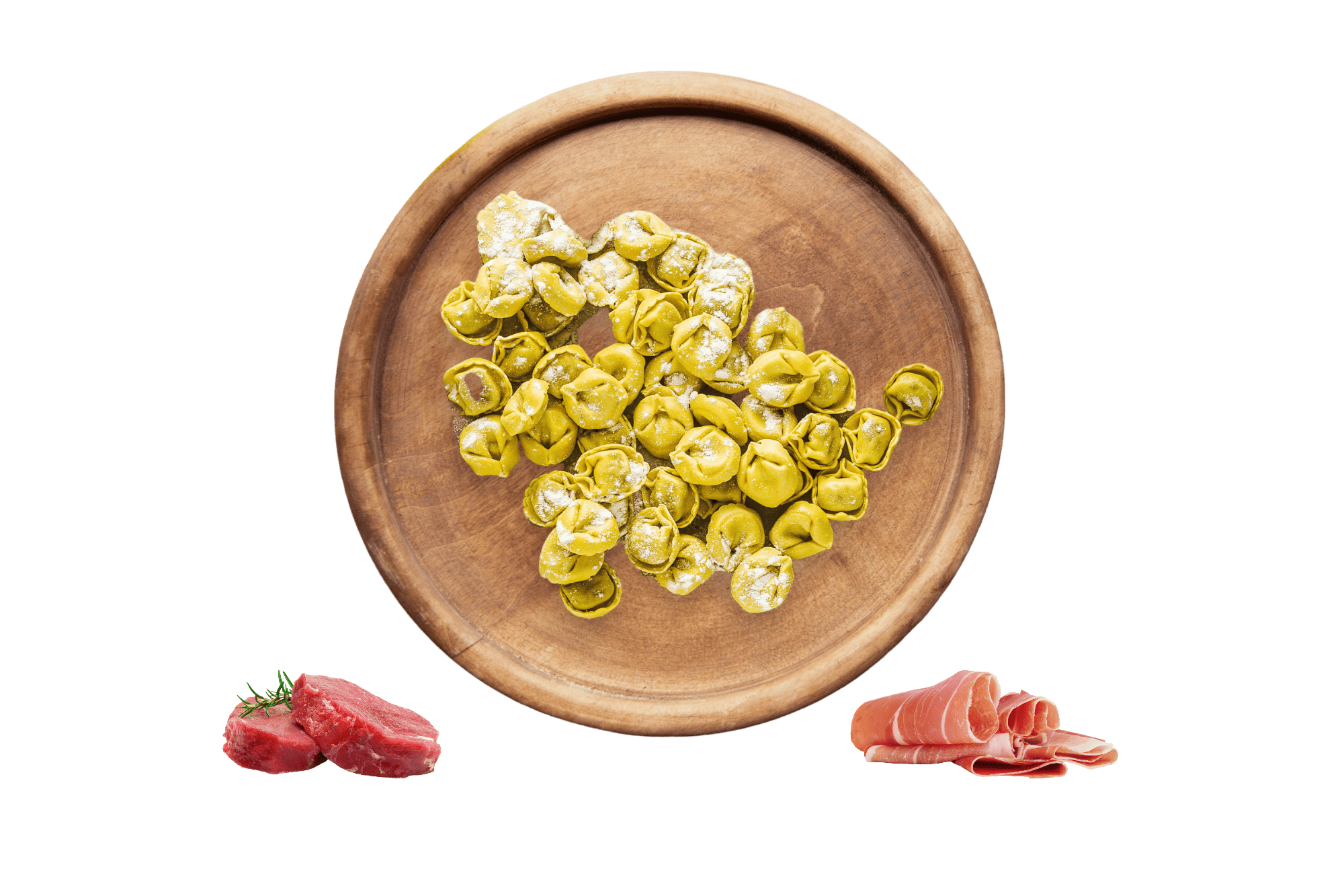Tortellini freschi ripieni