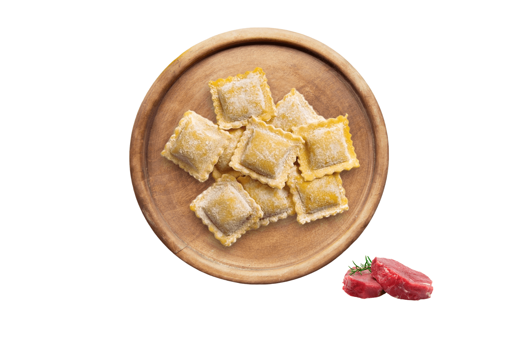 Agnolotti alla Piemontese di pasta fresca artigianale John Rospo