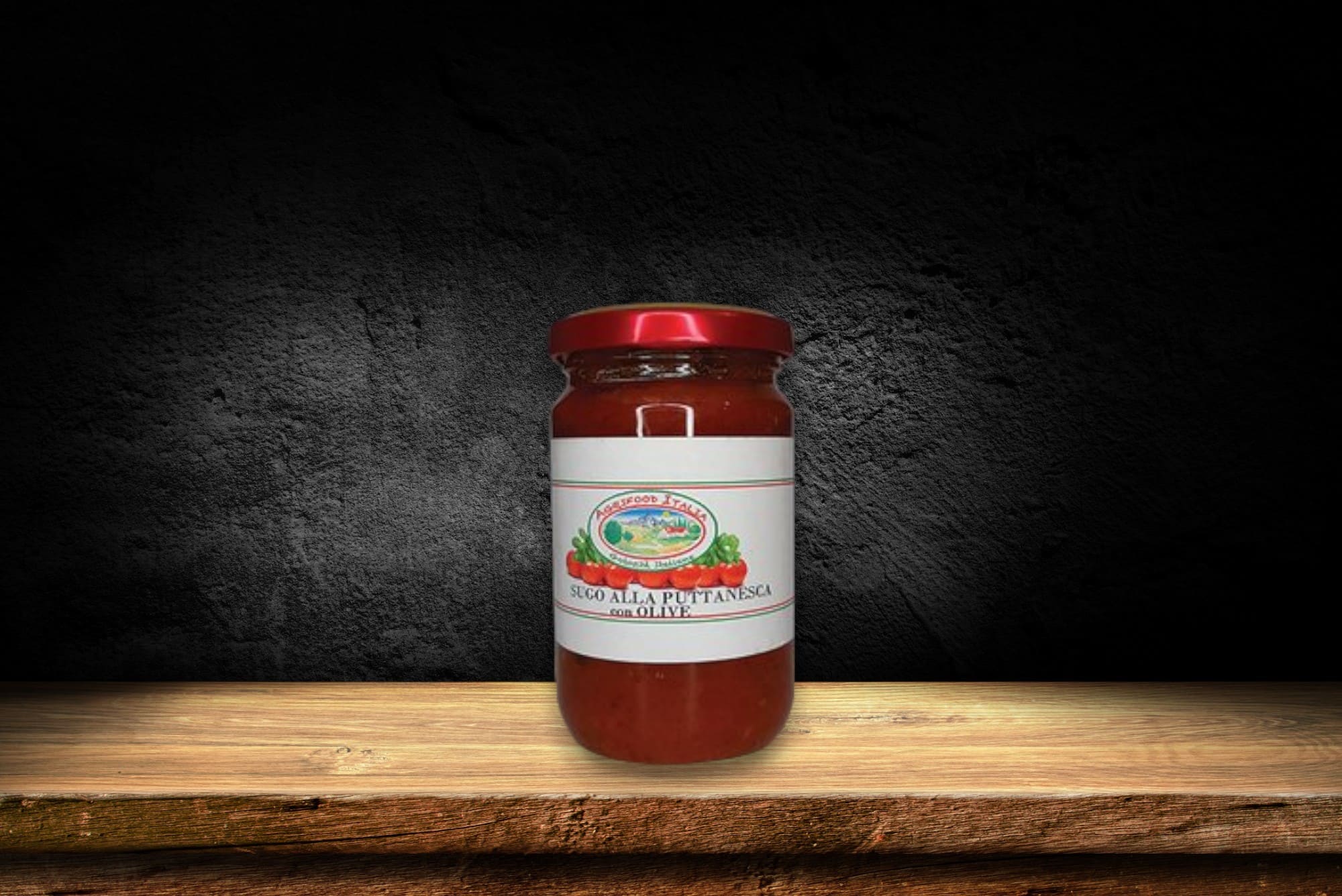 Sugo alla puttanesca con olive